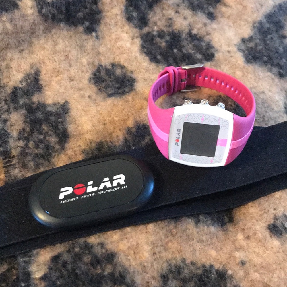 EUC Polar FT4 Watch with Heart Rate Sensor